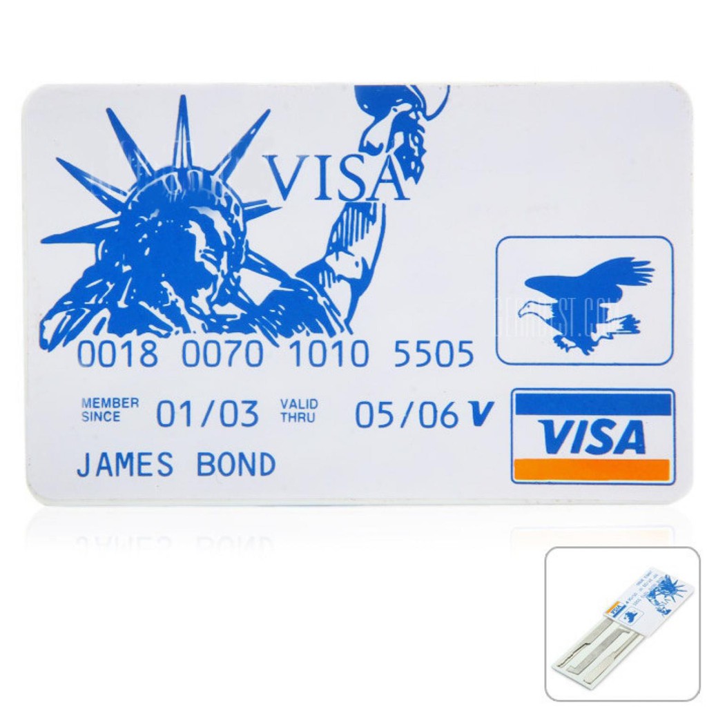 Credit Card Lock Pick Set Multifunctional Padlock Opener