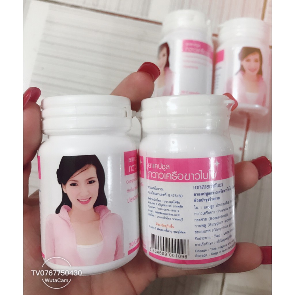 Viên U0ng N0 Ngực Ya Capsule Gua0 Krua Bi0 - Thái Lan