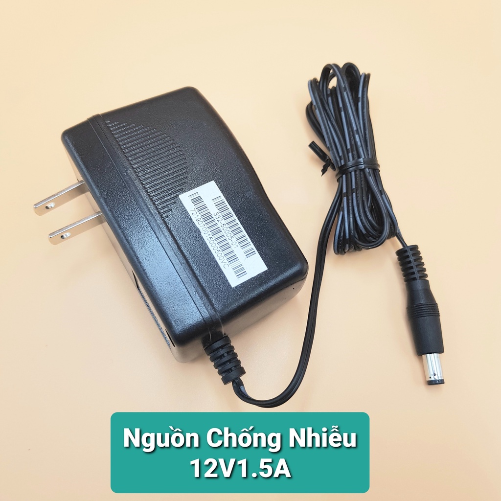 Nguồn Chống Nhiều 12V 1.5A Chính Hãng Netgrear 2ABB018F💦Bộ Chuyển Đổi Nguồn AC/DC 12V1.5A Jack 5.5x2.1MM