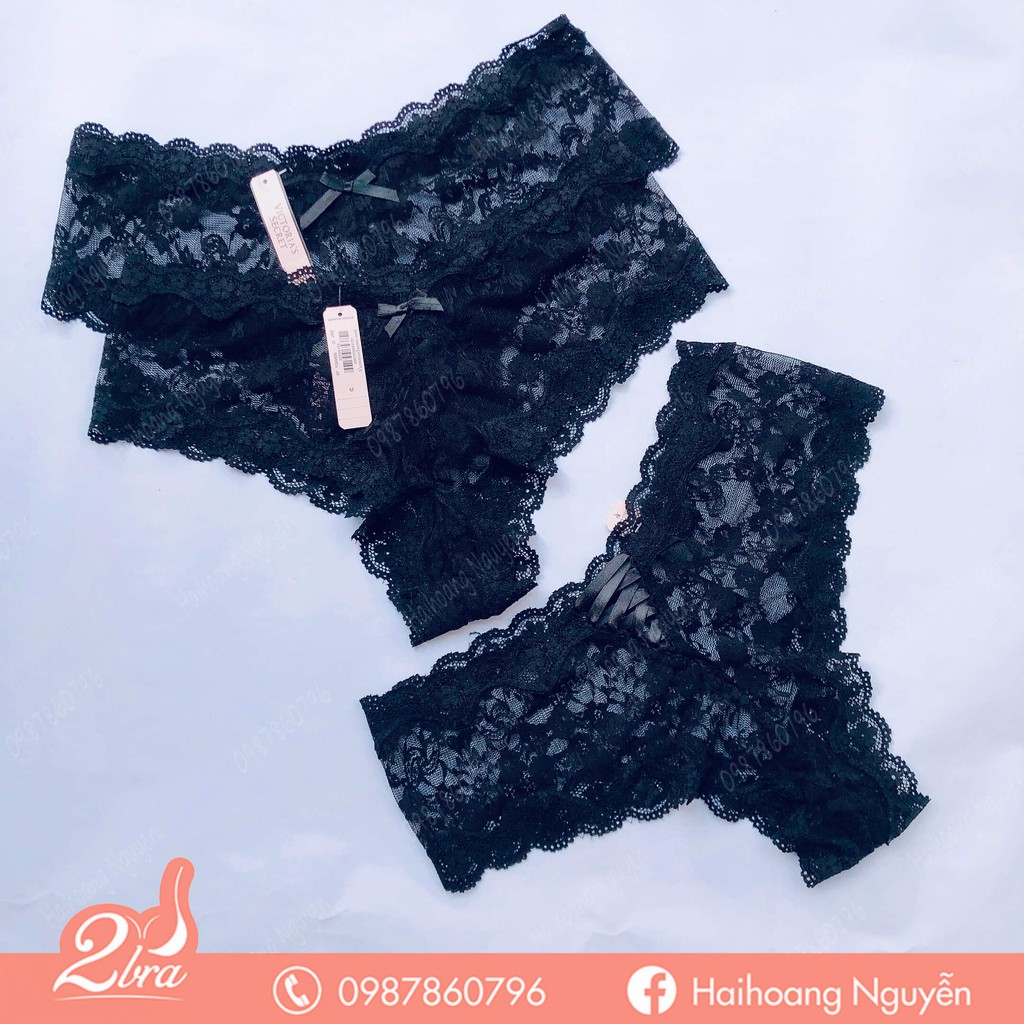Q072 Quần lót Vicke ren dây đan 1328