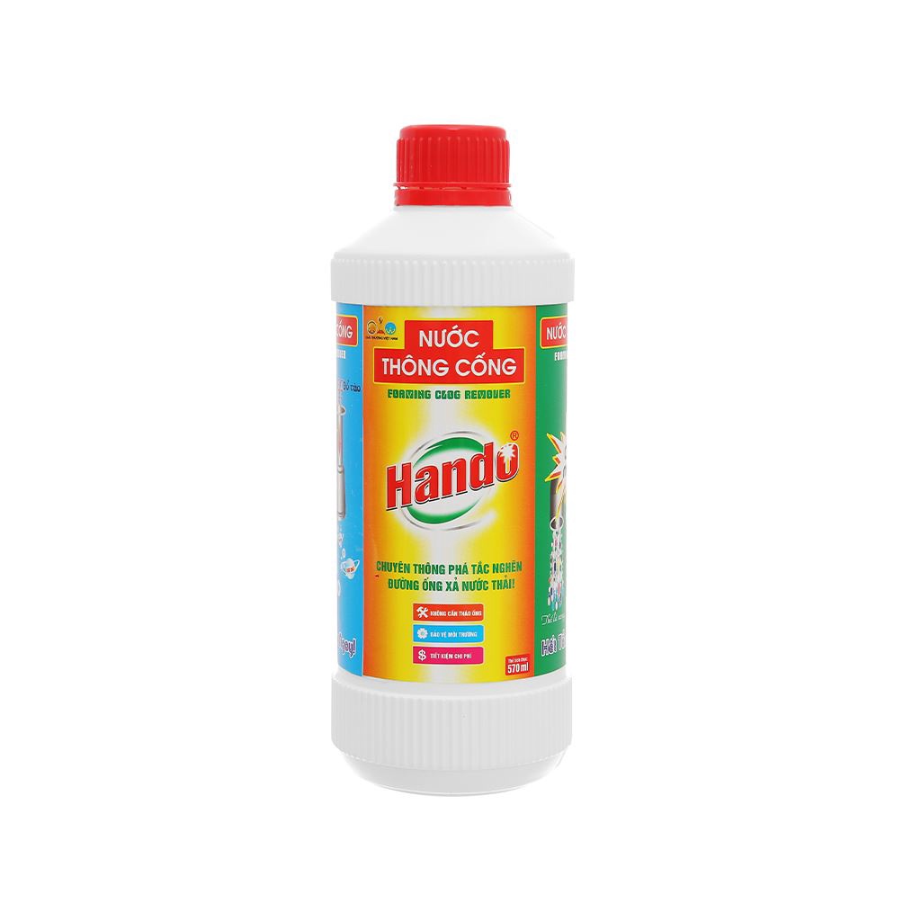 Nước Thông Cống Hando 570ml/ 1L