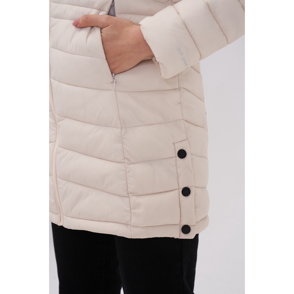 Áo Phao Nữ YODY Dáng Dài Siêu Nhẹ Siêu Ấm, Áo Khoác Nữ Có Mũ PHN4002 | BigBuy360 - bigbuy360.vn