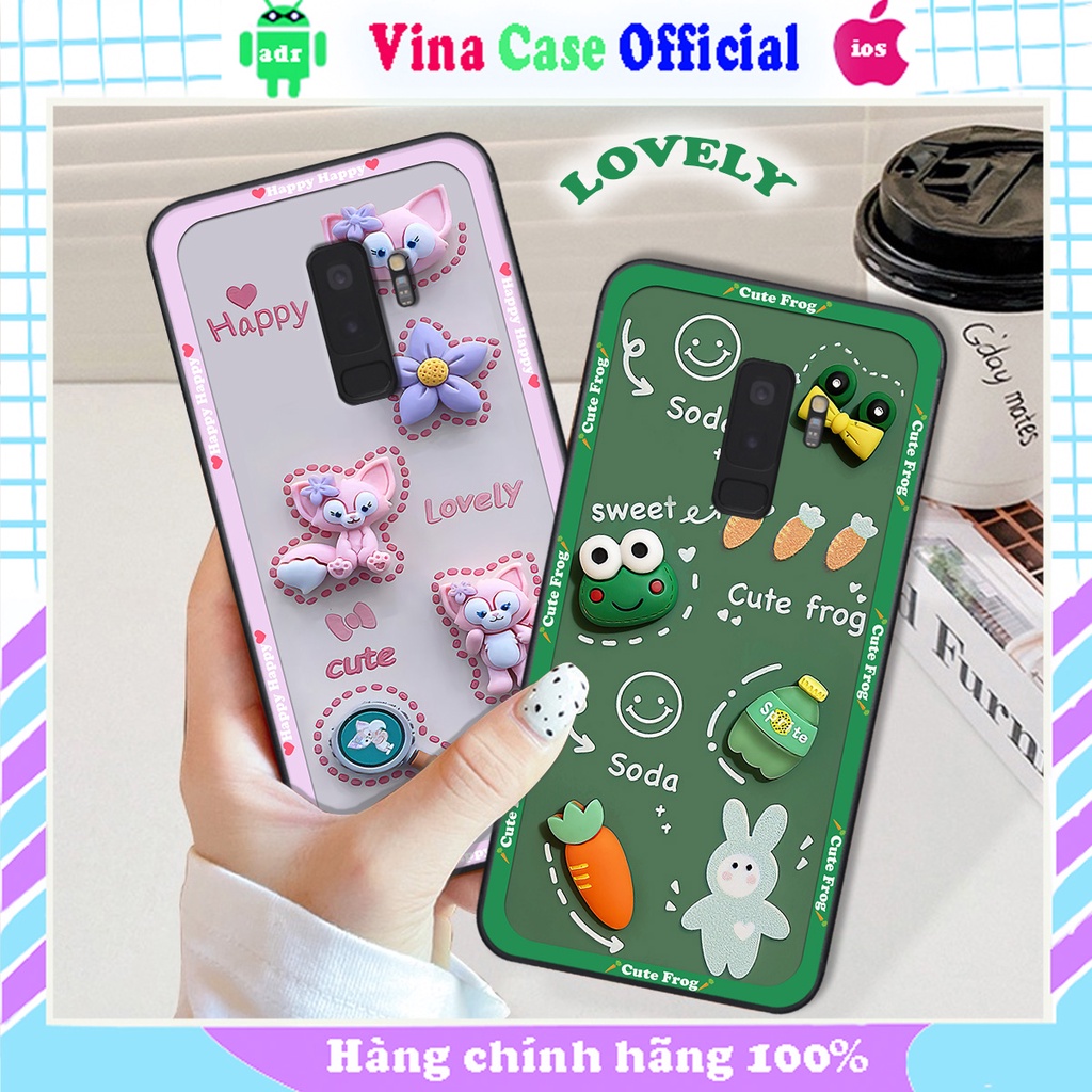 Ốp Samsung S9 / S9 Plus / S9+ in hình hoạt hình cute, dễ thương , đáng yêu