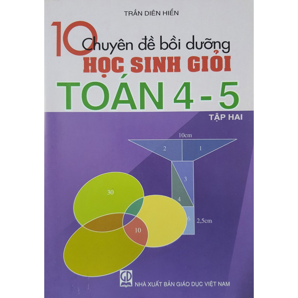 Sách - Combo 10 Chuyên đề bồi dưỡng học sinh giỏi Toán 4-5