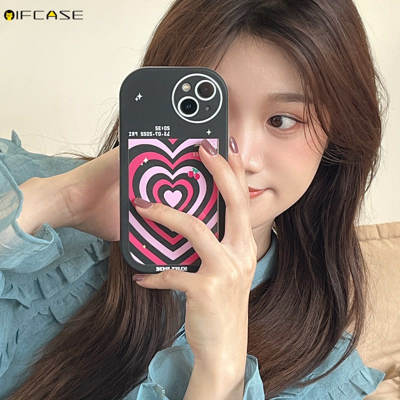 Ốp Điện Thoại Mềm Chống Sốc Họa Tiết Trái Cherry Đơn Giản Cho iPhone 13 12 11 Pro Max XS Max XR X