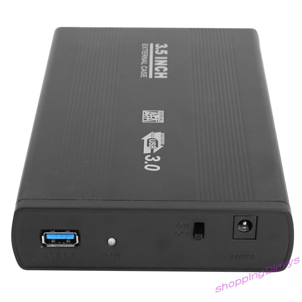 Hộp Đựng Ổ Cứng Ngoài 3.5 Inch Sata Sang Usb 3.0 | BigBuy360 - bigbuy360.vn