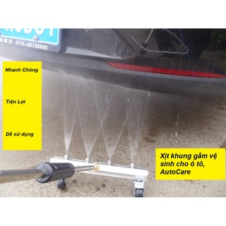 [ Home Decor ] Xịt khung gầm ô tô nhanh 4 đầu áp lực AutoCare from Taiwan