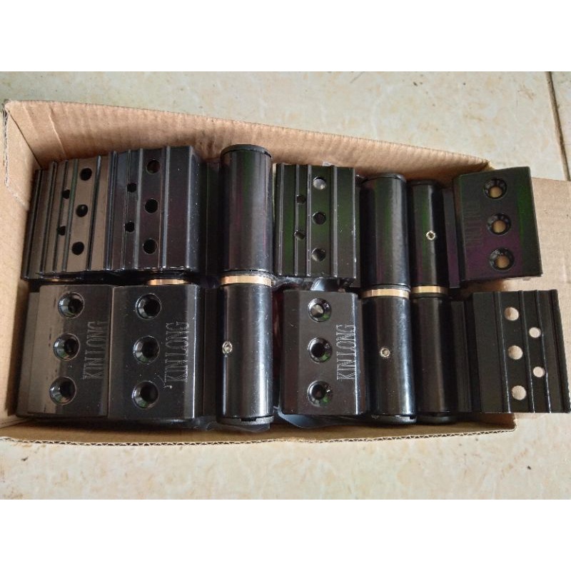 Bản Lề Kinlong đệm đồng⚡lắp chuẩn khe 4li cho cửa nhôm hệ vát cạnh