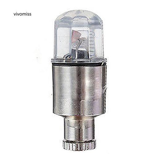 2 đèn LED gắn van bánh xe máy/xe hơi nhiều màu