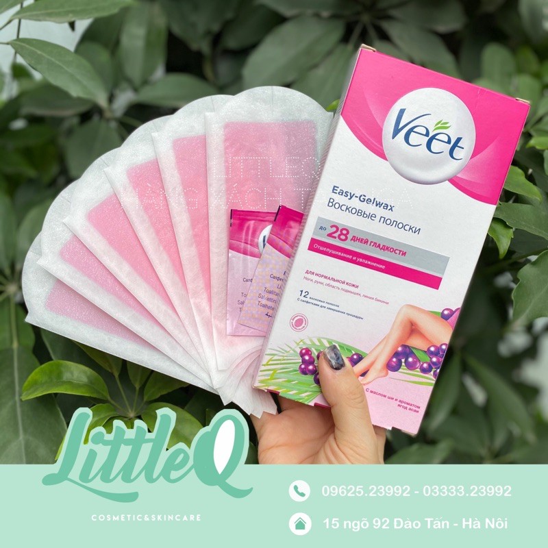 𝐌𝐢𝐞̂́𝐧𝐠 𝐰𝐚𝐱 𝐭𝐚̂̉𝐲 𝐥𝐨̂𝐧𝐠 𝐕𝐞𝐞𝐭 𝐛𝐨𝐝𝐲 ( 12 miếng + tặng kèm 2 gói giấy dưỡng da )