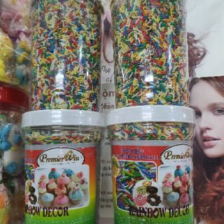Cốm Màu Trang Trí Bánh 500GR - Date Mới