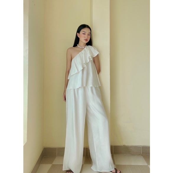 Nosbyn - Quần Suông Dài Ống Rộng