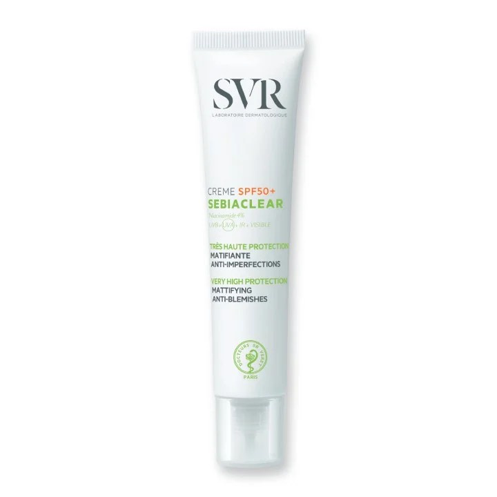 (Mẫu Mới) Kem chống nắng SVR Phấp Sebiaclear Creme SPF 50 40ml