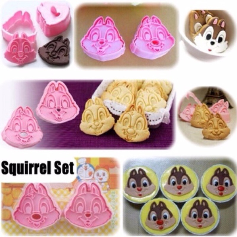 Khuôn Làm Bánh Quy Hình Dễ Thương 3d
