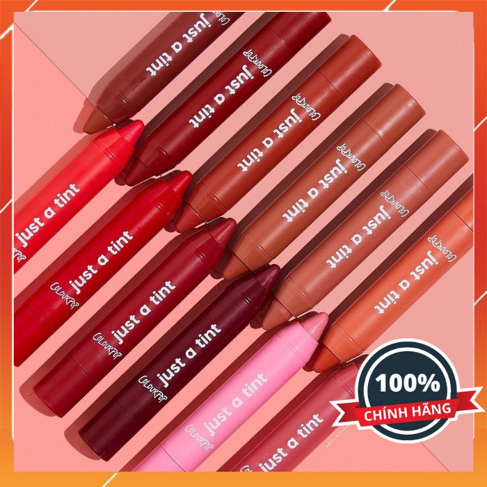 [BILL MỸ] Son bút dưỡng môi có màu Colourpop Lip Tint Crayon Just A Tint | Colorpop