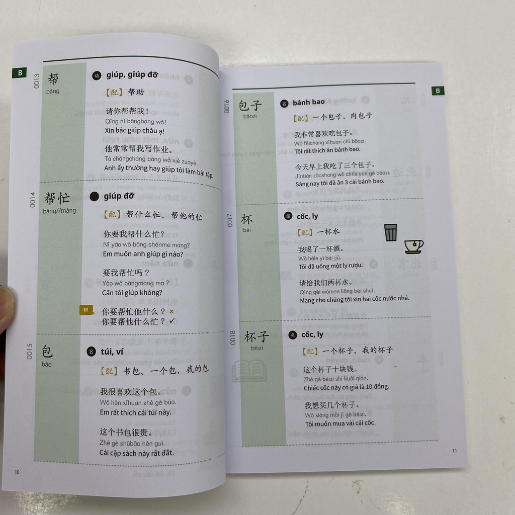 Sách sổ tay từ vựng NEW HSK 1