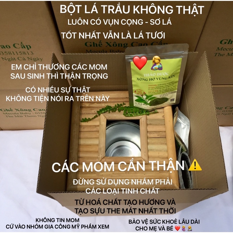 Combo lá trầu không xông vùng kín .