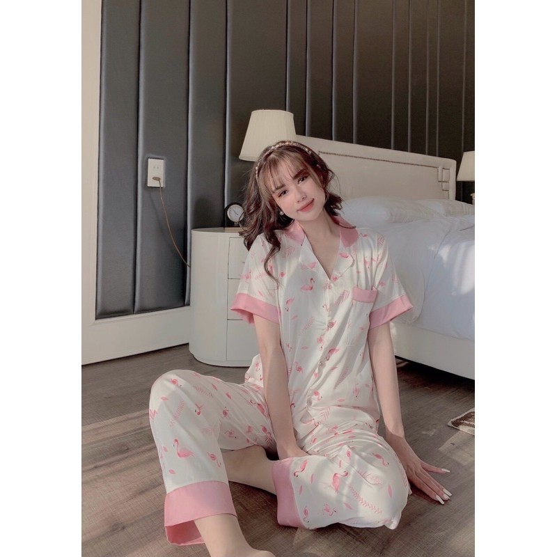 Bộ đồ lụa Cao cấp mềm mịn mát