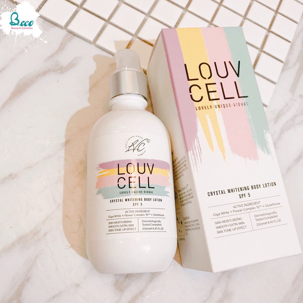 LOUV CELL / KEM DƯỠNG THỂ TRẮNG DA Body LOUV CELL – Hàn quốc 250 ML | BigBuy360 - bigbuy360.vn