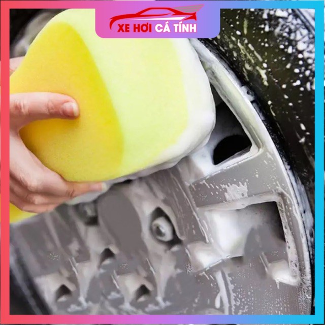 Xịt bọt dưỡng lốp ô tô, dung dịch tẩy sach làm đen lốp, chất bảo quản tẩy rửa làm mới lốp xe hơi