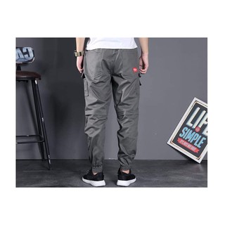Quần Jogger Miếng Vá Phong Cách Hàn Quốc
