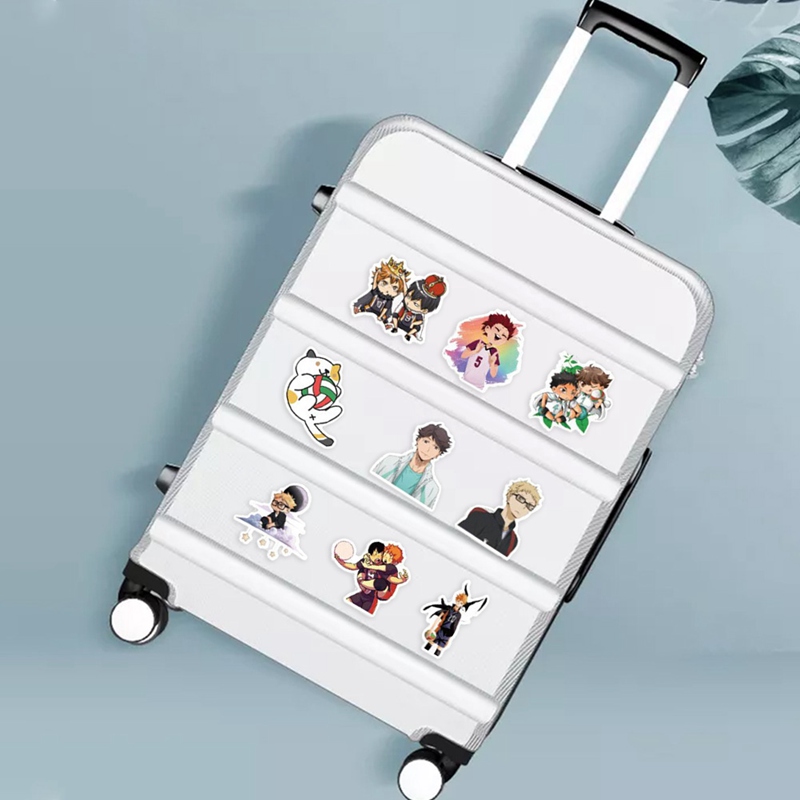 Tmdbyx Set 50 Hình Miếng Dán Nhân Vật Anime Haikyuu Trang Trí Đa Dụng