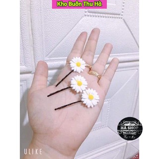 ♛FreeShip♛ KẸP TÓC HOA CÚC HOẠ MI SIÊU CUTE