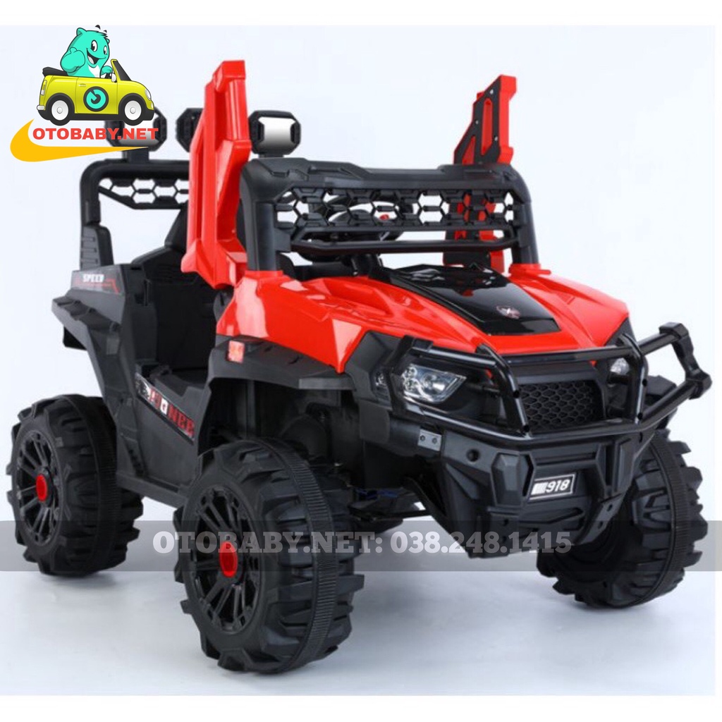 Xe Ô tô trẻ em tự lái và điều khiển từ xa kiểu dáng sport