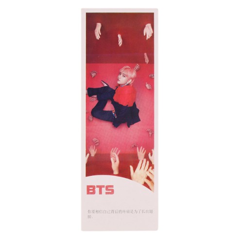 Bộ Bookmark Ban Nhạc BTS Mới - Mẫu 2