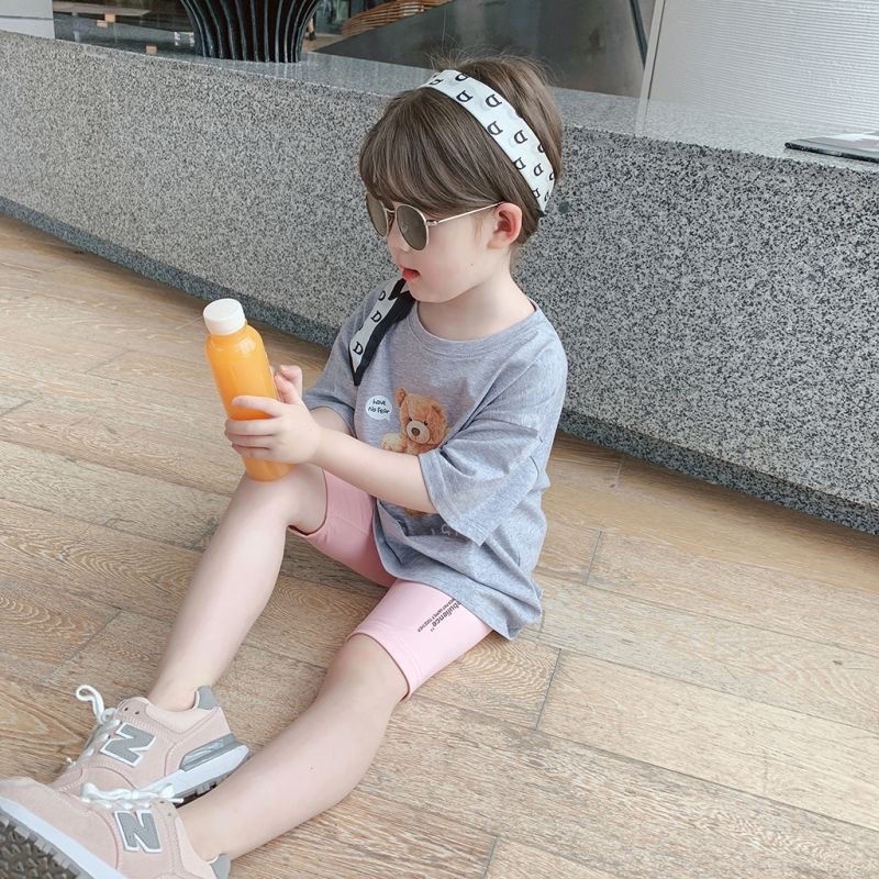 Quần Short Legging Dáng Ôm Thời Trang Cho Bé Gái