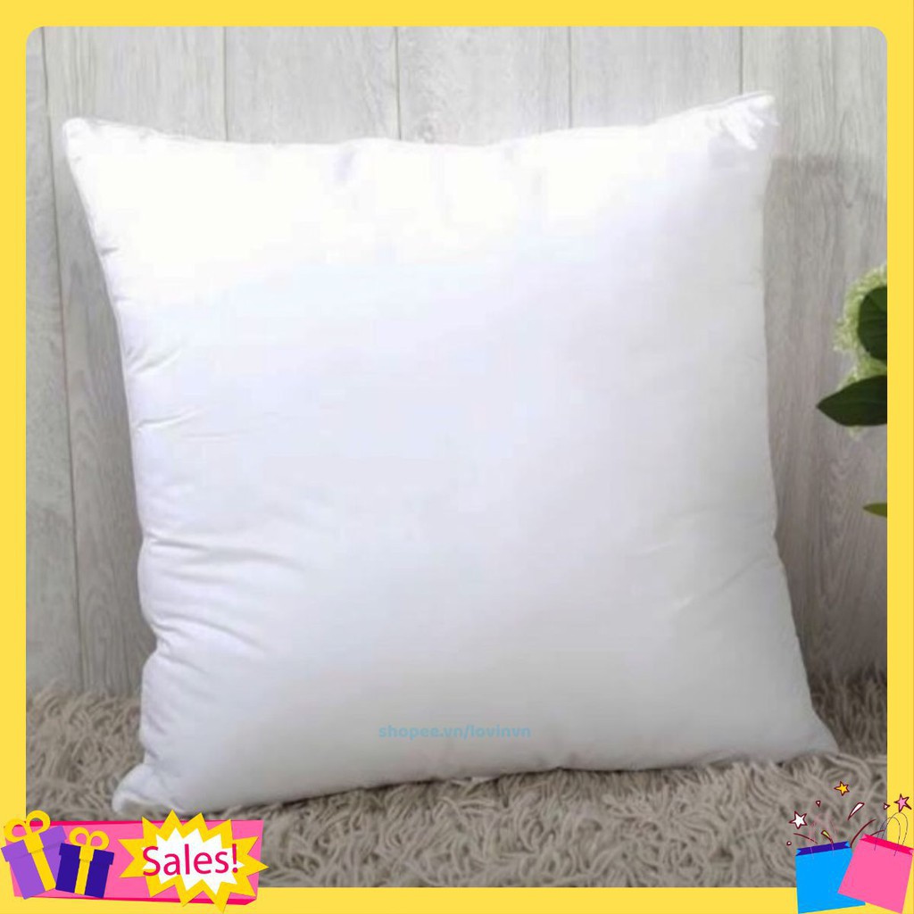 Ruột gối vuông tựa lưng, ruột gối trang trí 45x45cm