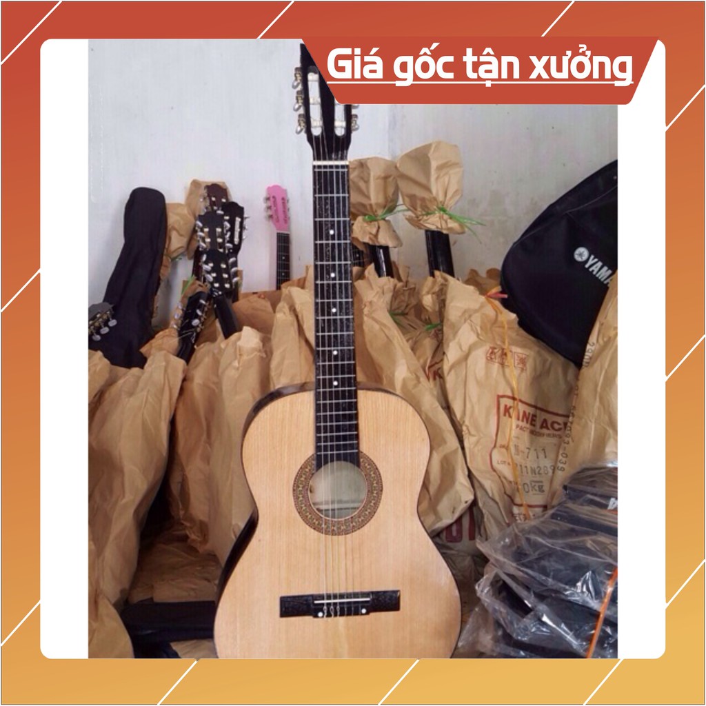 Guitar Classic S45 mặt gỗ thông full phụ kiện TẠI KHO XƯỞNG