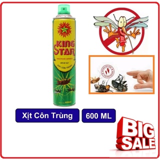Bình xịt côn trùng King STar chai 600ml