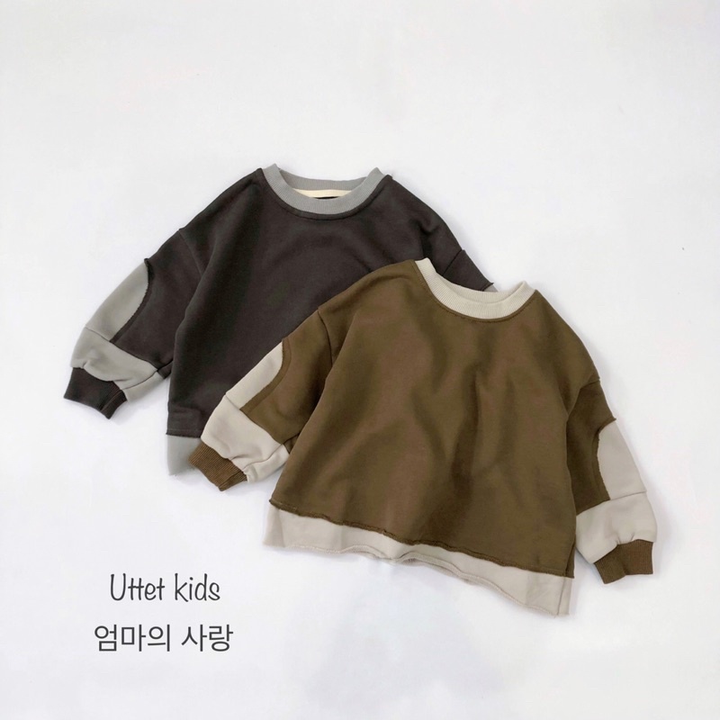 ÁO SWEATER CHO BÉ GÁI VÀ BÉ TRAI PHONG CÁCH HÀN QUỐC 1568 FORM CHUẨN SIZE