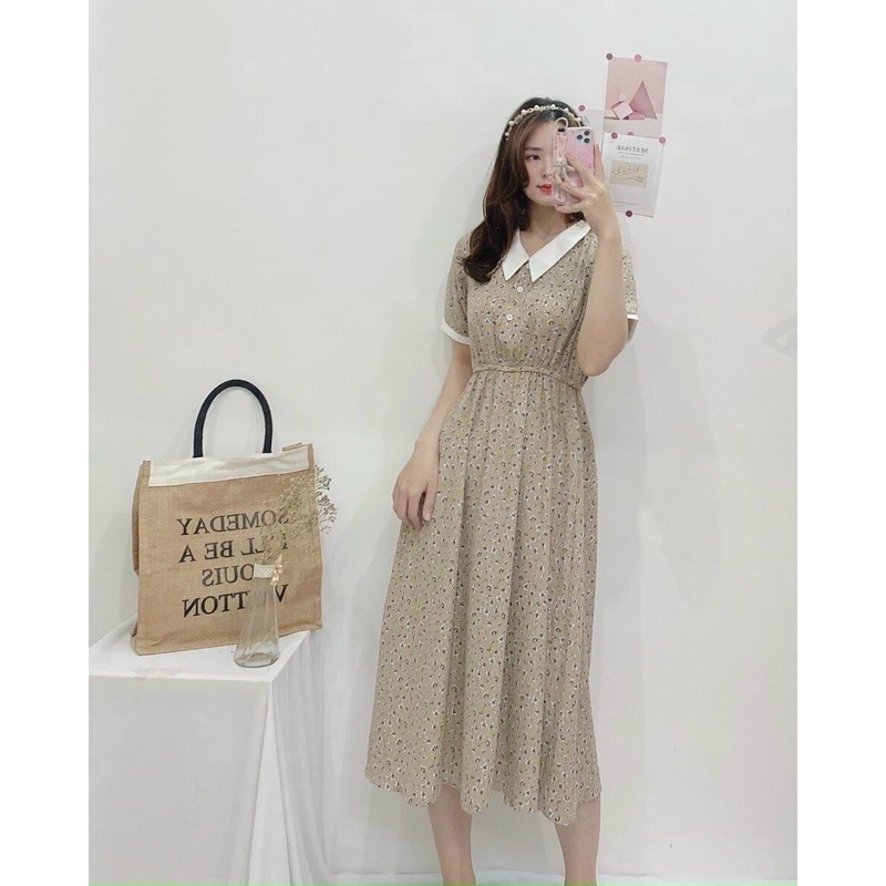 Đầm hoa 🌷Đầm suông hoa 🌷FREESHIP | BigBuy360 - bigbuy360.vn