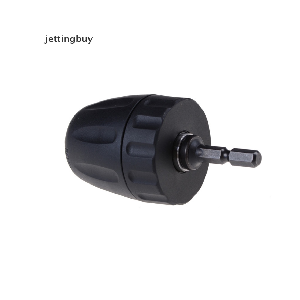 Đầu chuyển đổi kẹp mũi khoan JETTING không chìa 3/8" 24UNF trục lục giác 1/4"