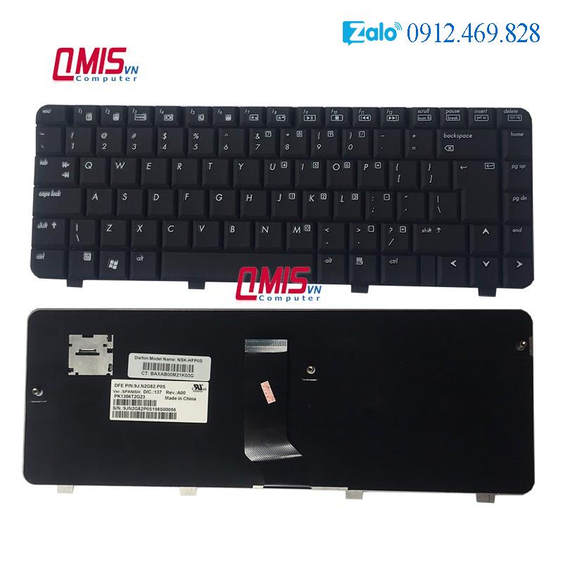 Bàn phím laptop HP Pavilion DV3-2000, DV3-2100, DV3-2200, DV3-2300 – DV3-2000 ĐEN NHÁM