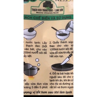 100g bột thạch thạch đen (sương sáo)