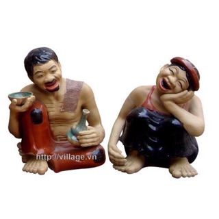 Bộ tượng chí phèo - thị nở