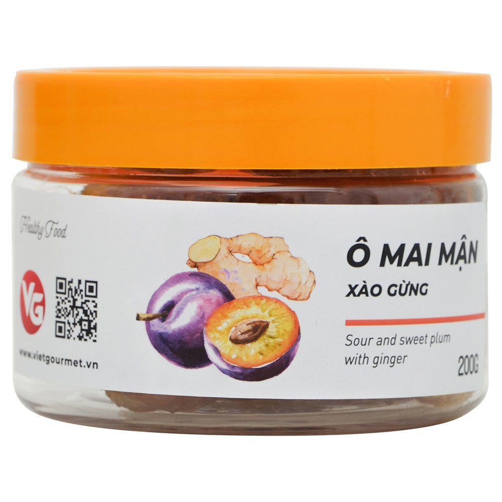 Ô mai MIX 200g Hương vị chua ngọt cay/ Ô mai mơ xí muội/ Ô mai mận / Ô mai sấu đặc sản Hà Nội ăn vặt làm quà tặng