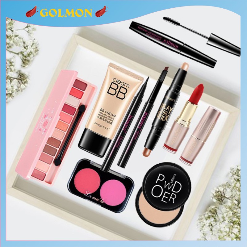 Bộ trang điểm cá nhân Images 9 món đầy đủ từ a đến z bộ makeup cho người mới bắt đầu set trang điểm chuyên nghiệp