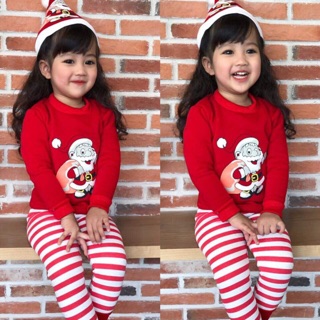 [ Tặng mũ noel ] Bộ nỉ bông noel cho bé trai/bé gái