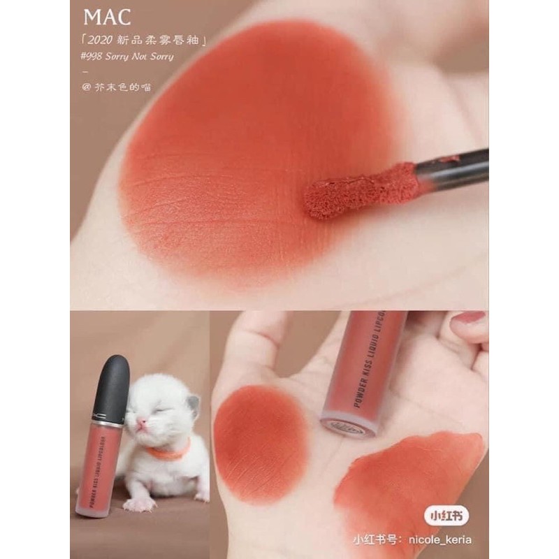 Có sẵn - Son kem MAC Powderkiss Liquid Lipstick