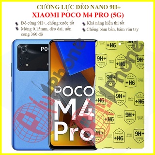 Dán cường lực dẻo nano xiaomi poco m4 pro, m4 pro 5g