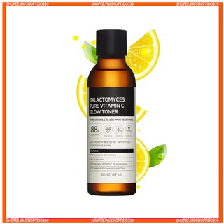 Nước hoa hồng hỗ trợ trắng sáng da Galactomyces Pure Vitamin C Glow Toner Some By Mi  200ML