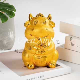 [SIZE TO] Trâu Vàng Phát Tài, Trâu Vàng Tiết Kiệm Năm Tân Sửu 2021