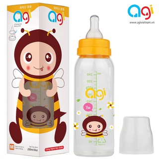 BÌNH SỮA AGI PP CỔ NHỎ 250ML