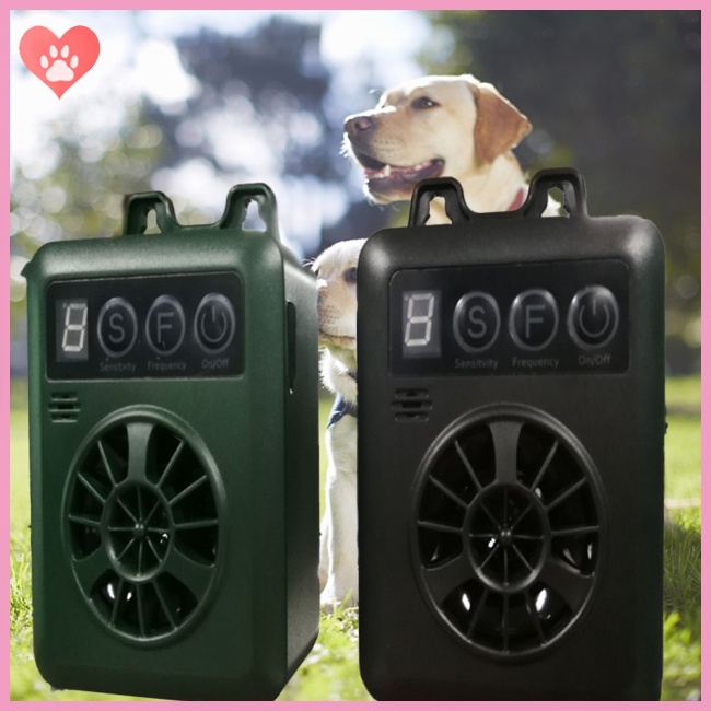 COD Mini Sonic Anti Barking Device Rechargeable Ultrasonic Dog Bark Deterrent With 4 Adjustable Level Control