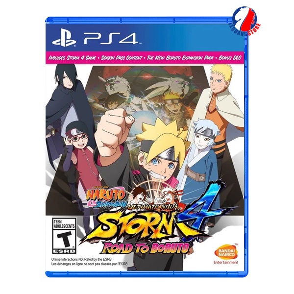 Đĩa game PS4: Naruto Shippuden Ultimate Ninja Storm 4