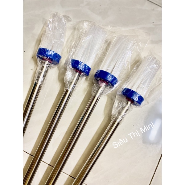 Cây Cọ Chà Rửa Lốc Sên Xe & Bồn Cầu Cán Inox